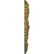 Ekena Millwork Marseille Ceiling Medallion (Fits Canopies up to 7 3/8"), Hand-Painted Gold, 21"OD x 2"P CM21MAGLS - alternate 4